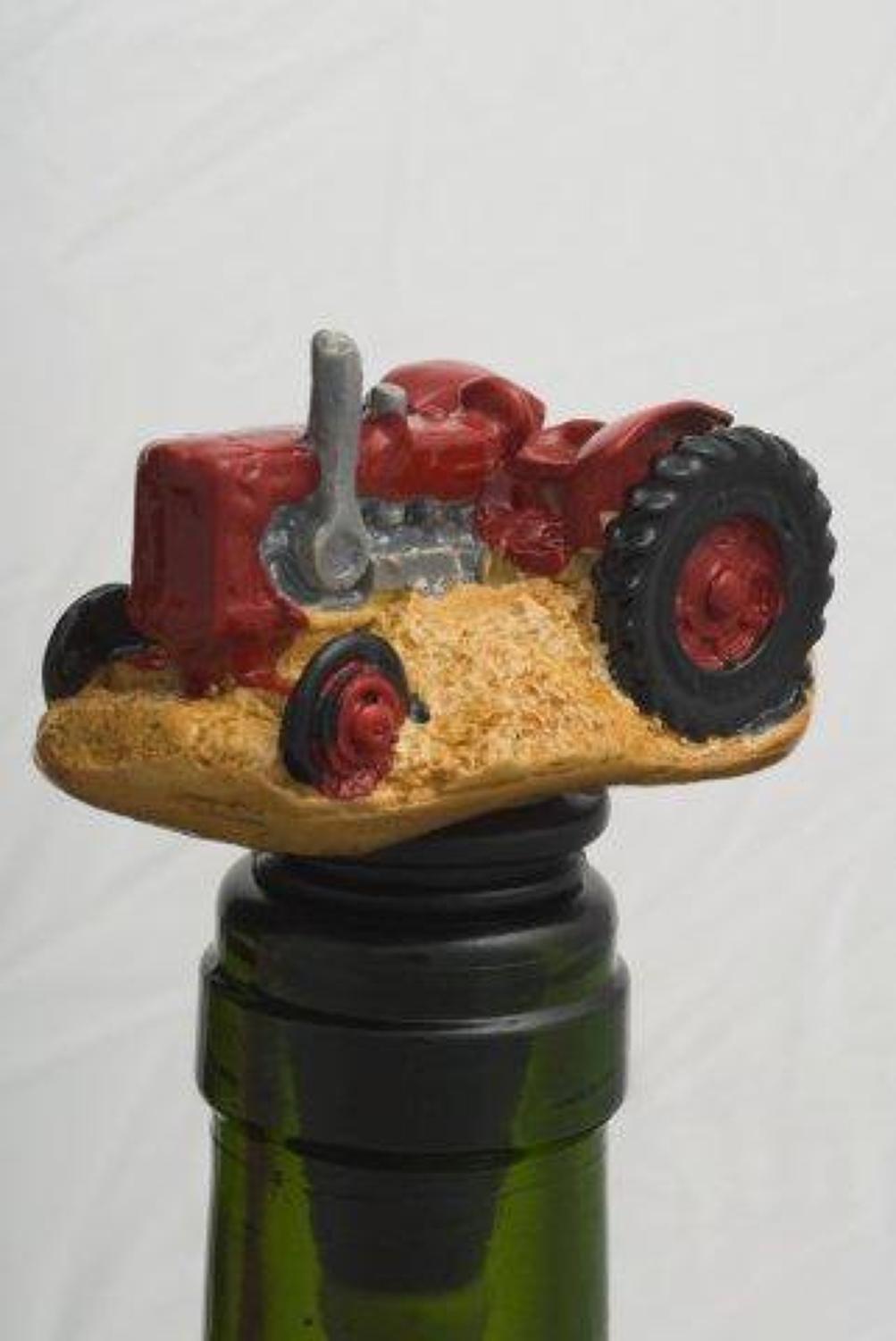 Tractor bottle stopper