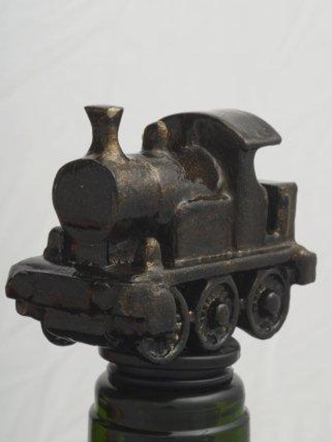 Steam Train bottle stopper
